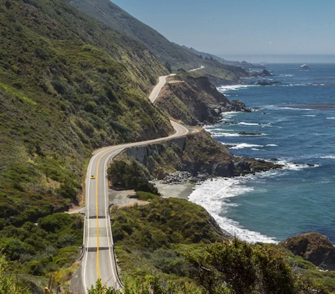 Driving the Coastal Highway and the Big Sur  - One of the Most Romantic Drives in the United States