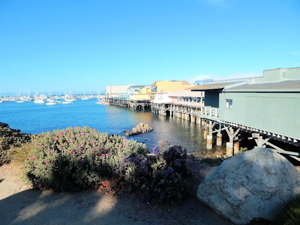Monterey Visit: Approaching Fisherman's Wharf Entrance