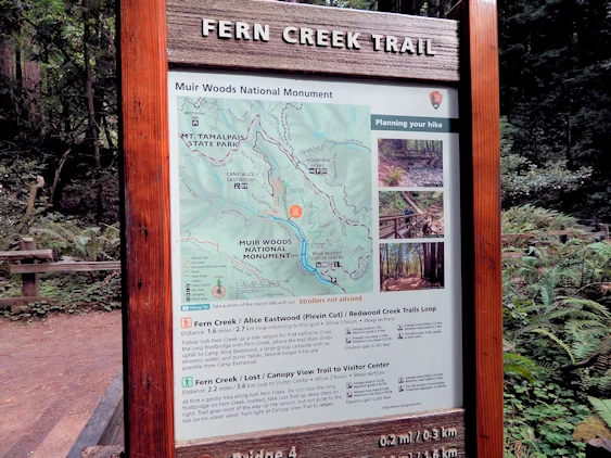 Fern Creek Trail Map