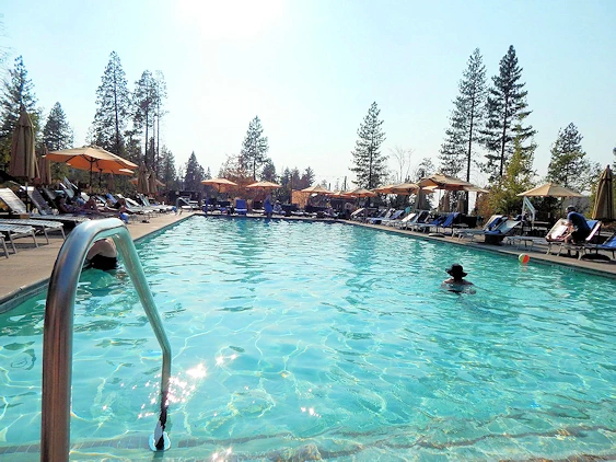 Pool & Hot Tub Area