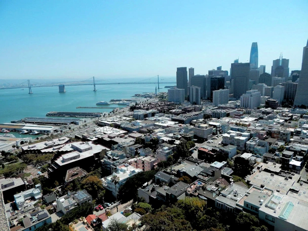 San Francisco: Looking South to Downtown