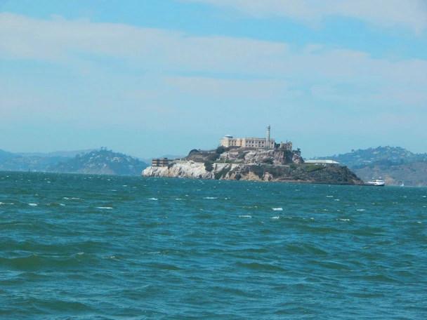 San Francisco: Alcatraz Island from Aquatic Park Cove