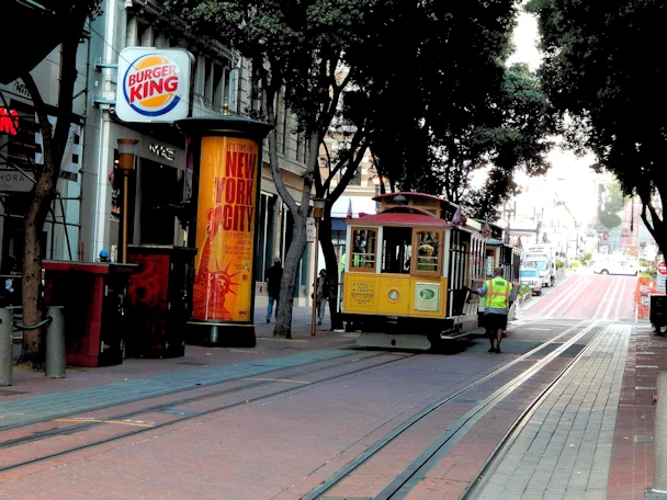 San Francisco: Powell Line Cable Car Arrival
