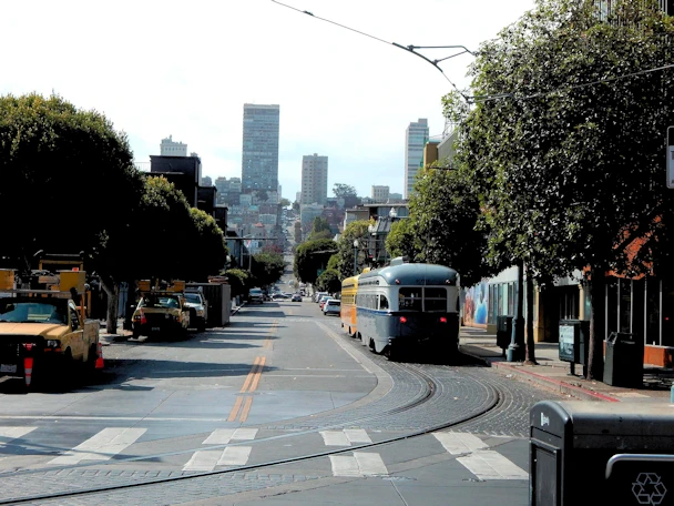 San Francisco: Powell Line Cable Car back to Market Street