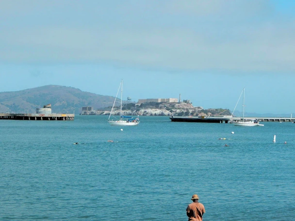 San Francisco: Alcatraz Island from Aquatic Park Cove
