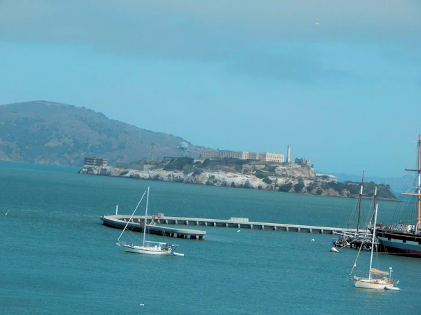 San Francisco: Alcatraz Island from Aquatic Park Cove