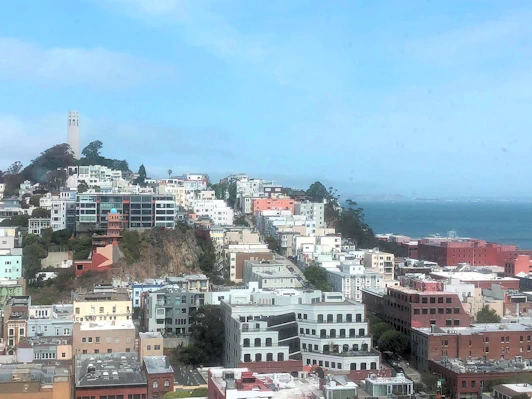 San Francisco: Looking North to Coit Tower