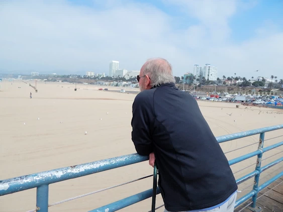 Santa Monica: Beach Southside View