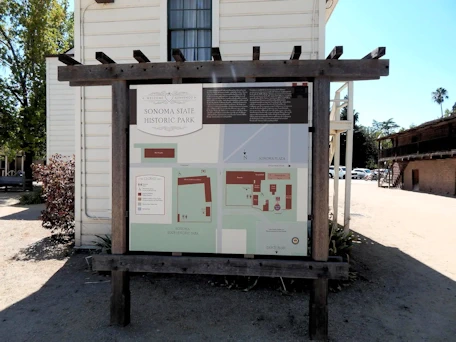 Santa Rosa: Sonoma State Historic Park Map