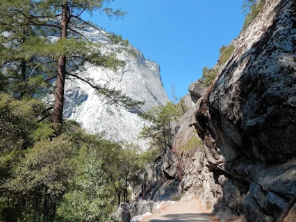 Yosemite National Park: Mist Trail Ascent 1.8 Miles from Curry Village