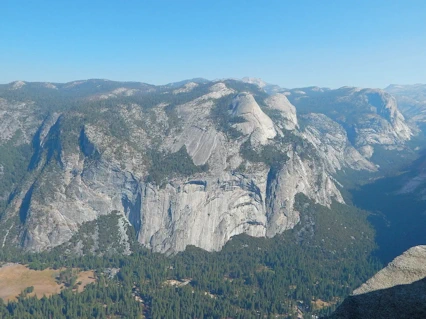 Yosemite National Park: View of El Capitan from Glacier Point