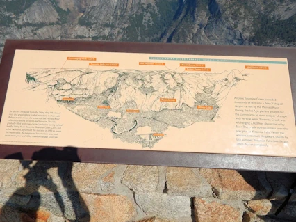 Yosemite National Park: Glacier Point Reference Map