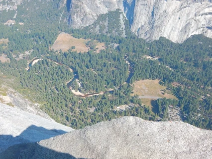 Yosemite National Park: 3,214 feet above Curry Village