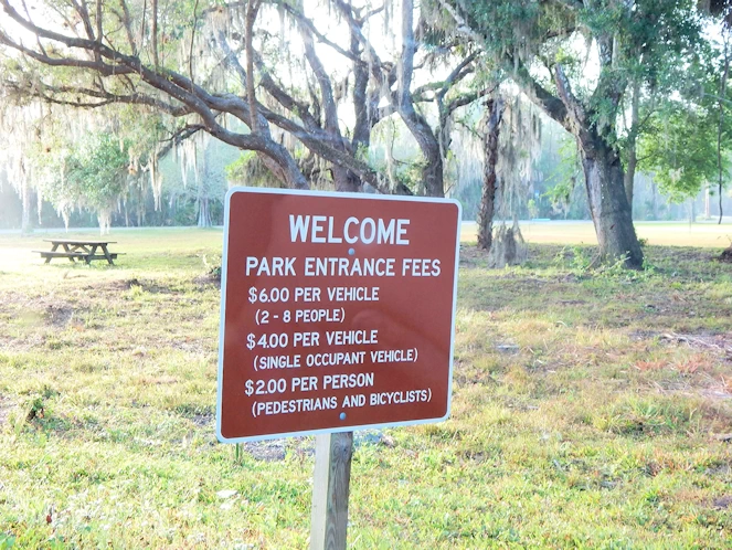 Park Notice Sign