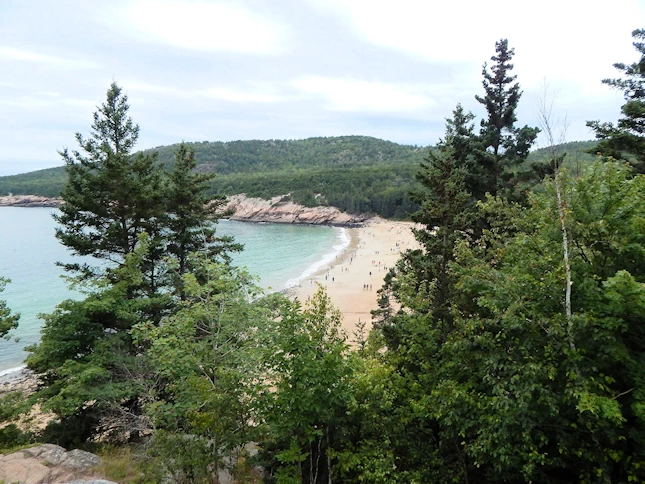 Great Head Trail view of the Beach