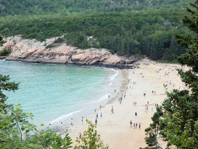 Great Head Trail view of the Beach