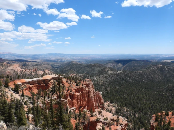 Bryce Canyon National Park: Fairview Point from Queen's Trail