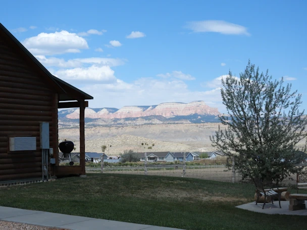 Bryce Canyon National Park: The view behind the Log Cabins