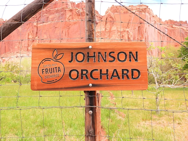 Capitol Reef National Park: Fruita Campground Johnson Orchard