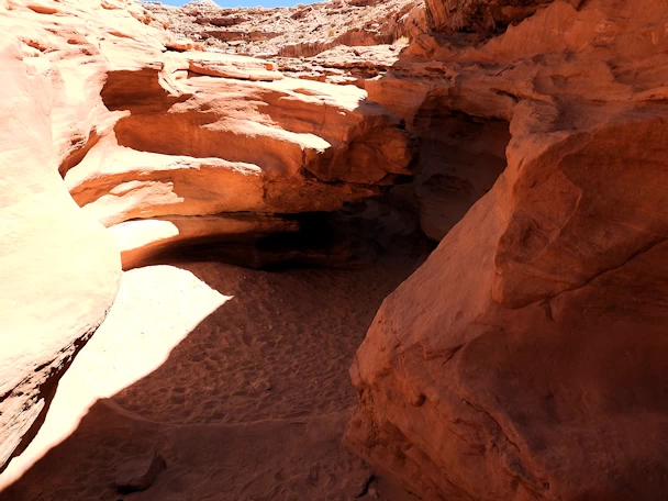 Little Wild Horse Canyon: Trail Rock Stair Steps