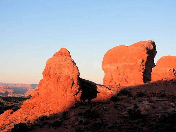 Arches National Park: Northside of Turret Arch