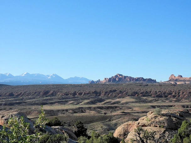 Arches National Park: Looking South from Fiery Furnace Viewpoint