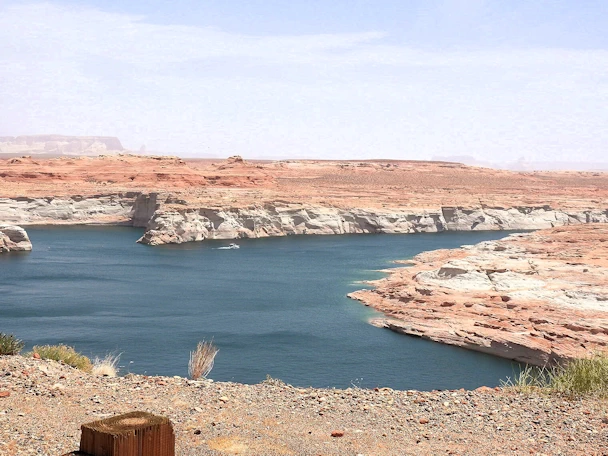 Lake Powell: Wahweap Marina North View