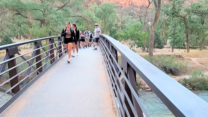 Zion National Park: Bridge to the Lower Emerald Pools Trail
