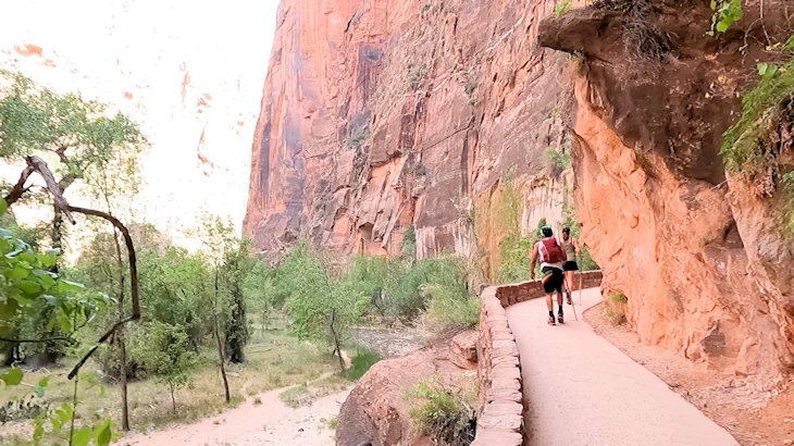 Zion National Park: Riverside Walk Trail