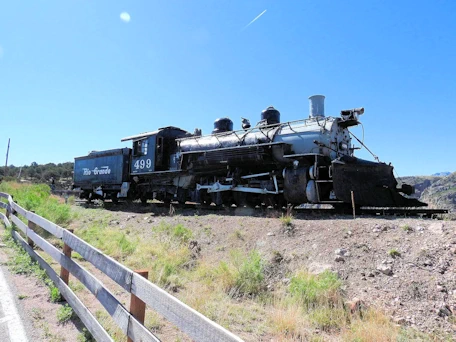 Royal Gorge, CO: Santa Fe 168 Steam Engine