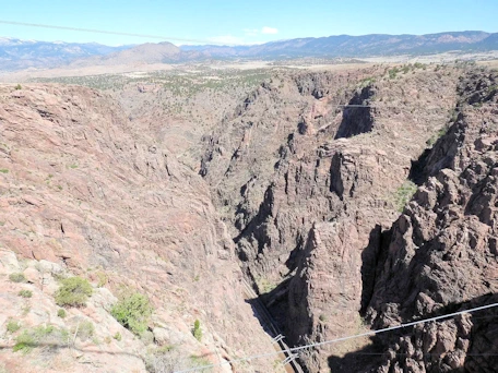 Royal Gorge, CO: View of Royal Gorge from Bridge