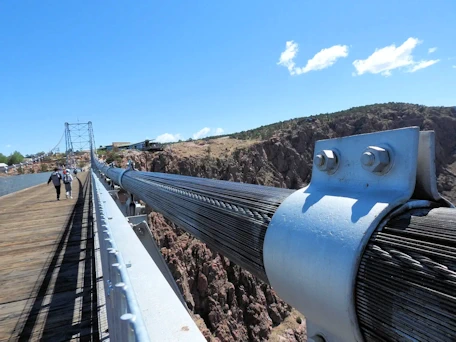 Royal Gorge, CO: Royal Gorge Bridge Suspension Cables