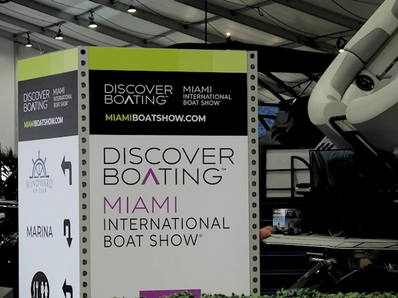 A description and images from the 2022 Miami Boat Show