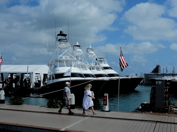 A description and images from the 2022 Miami Boat Show