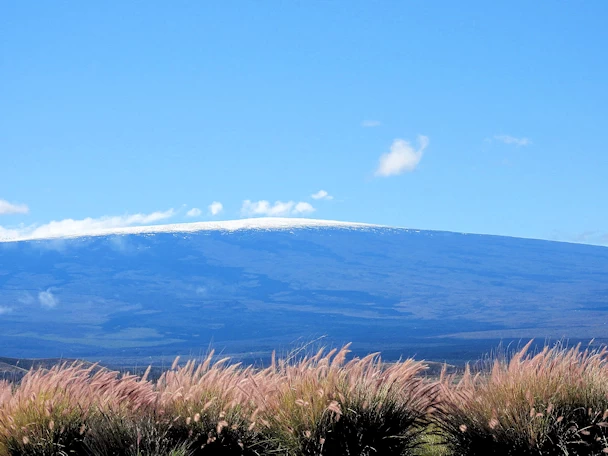Snowcapped Mauna Kea