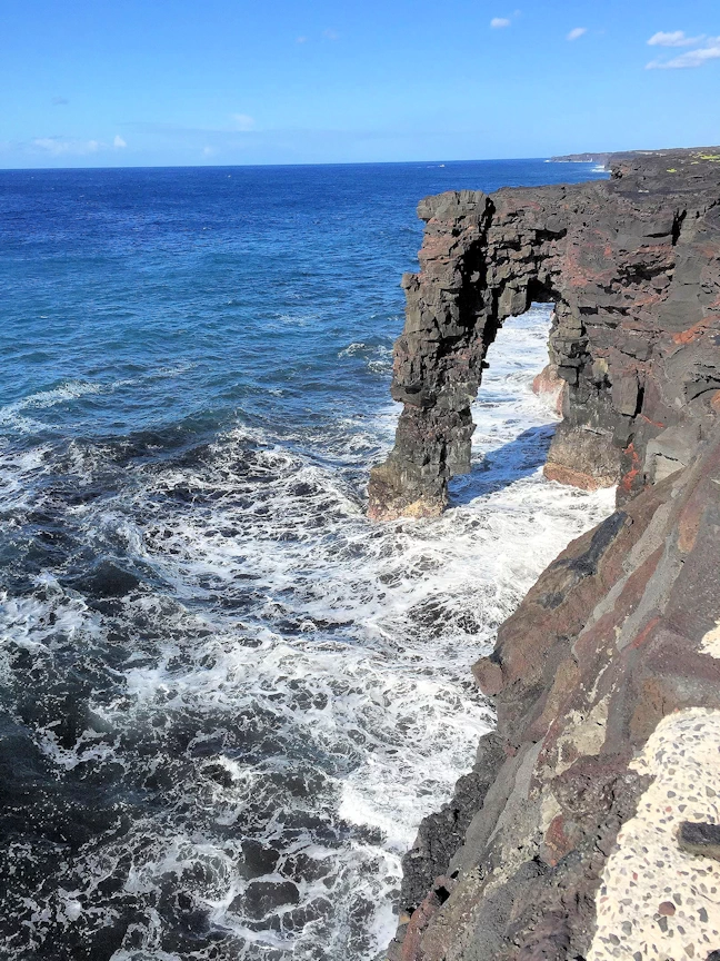 A description and images from a Trip to the Big Island.