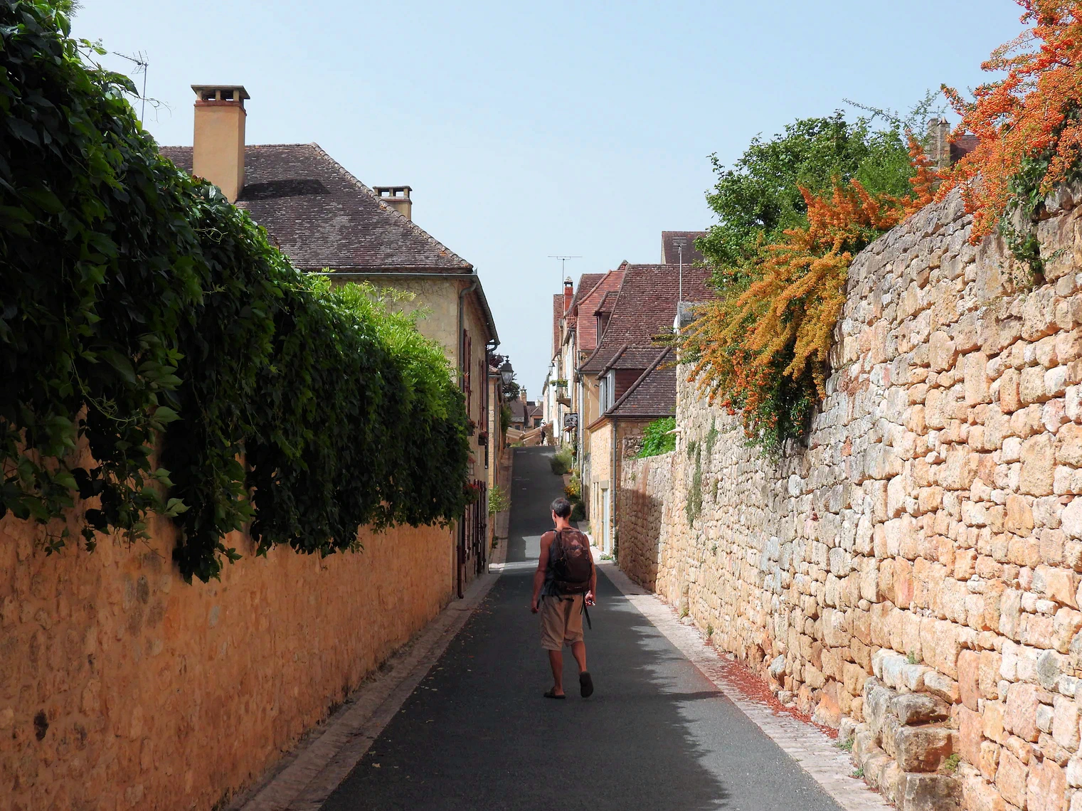Exploring Domme Streets