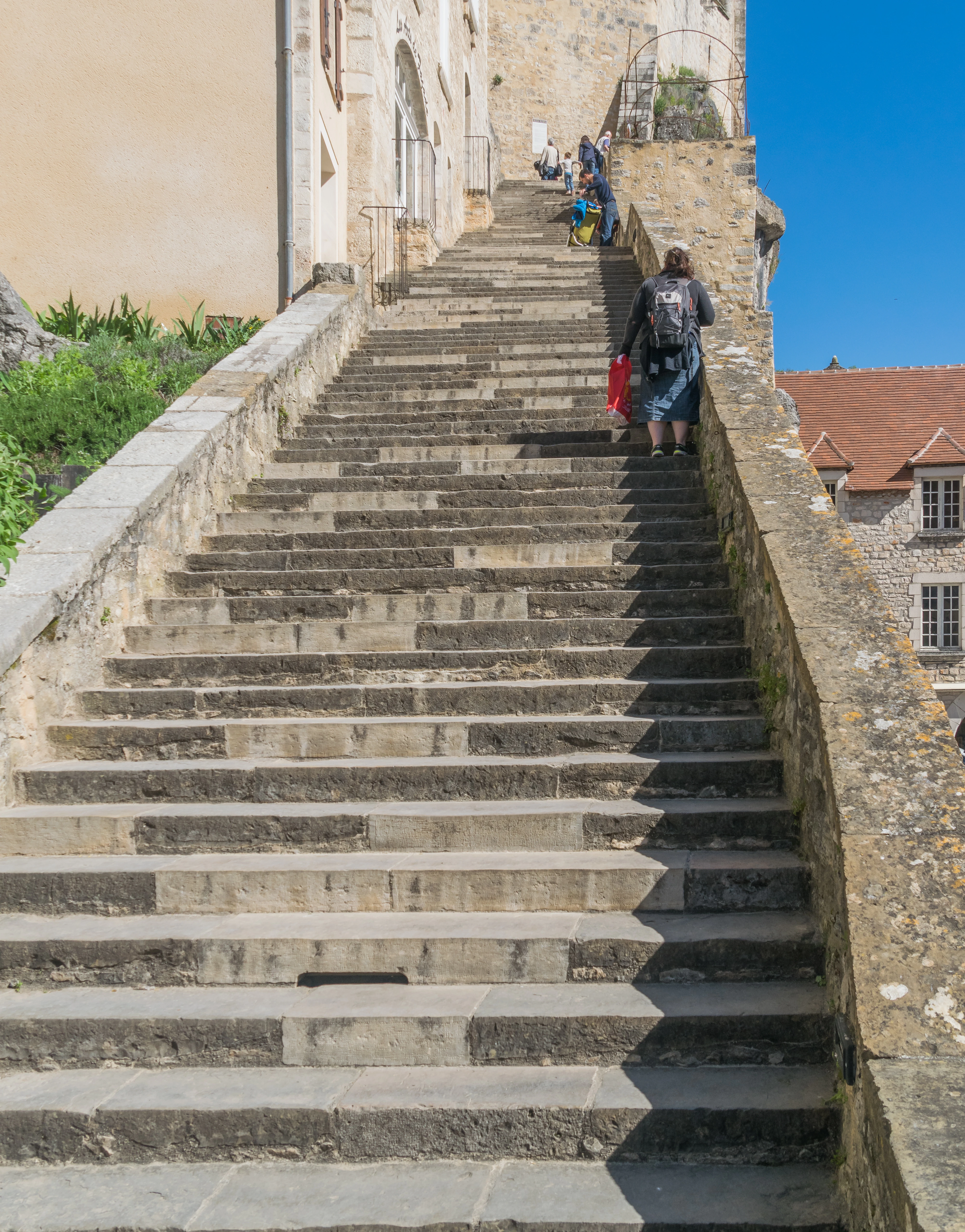 Grand Escalier Rocamadour