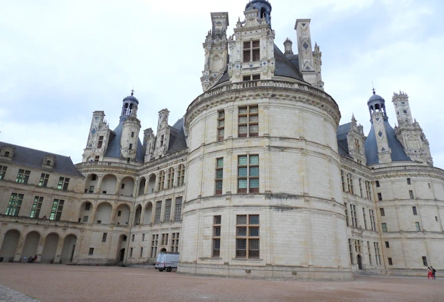 Chambord from the Courtyard