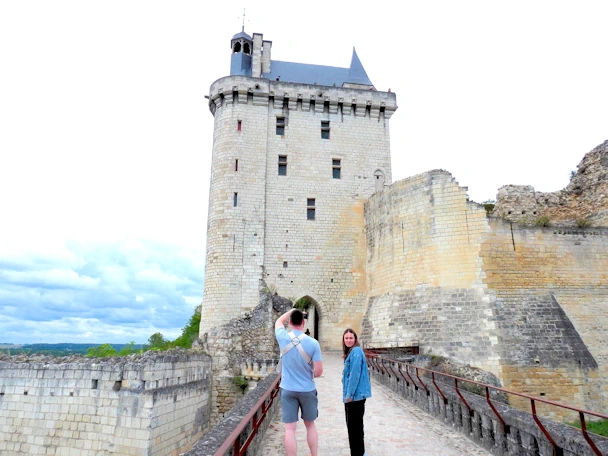 Exploring Château de Chinon