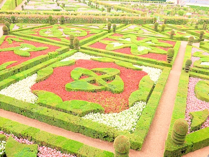 Exploring Chateau de Villandry Garden