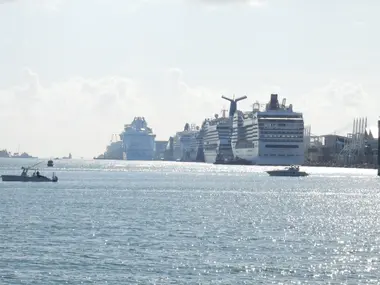 Miami Cruise Port Area