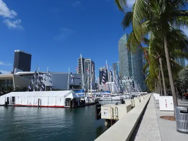 A description and images from the 2022 Miami Boat Show