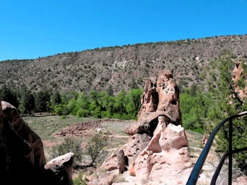 Bandelier National Monument: At the end of the Cliff Dwellings Trail