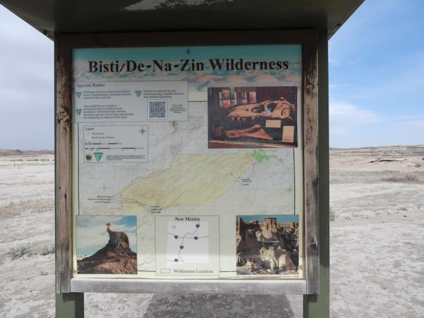 Bisti Badlands: Announcements & Warnings Poster