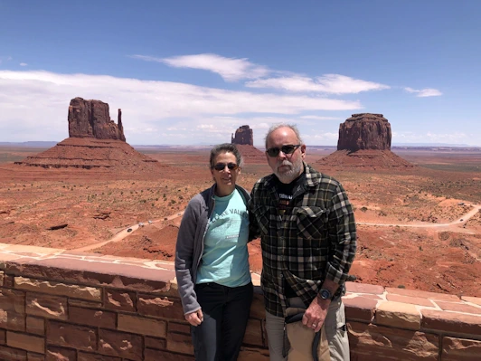 Monument Valley: Selfie from the Visitor Center Patio