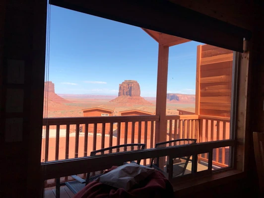 Monument Valley: Picture Window Cabin View