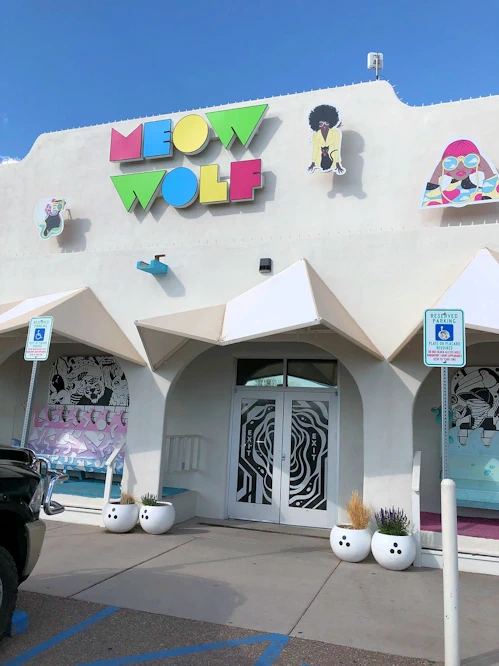 Meow Wolf Immersive Art Museum Entrance
