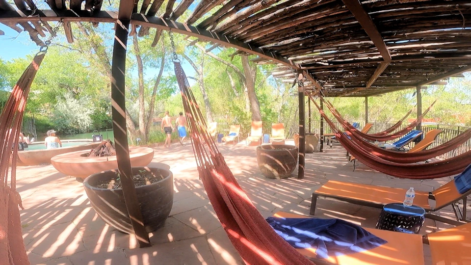 Ojo Spa & Resort: Hammock Relaxation Area
