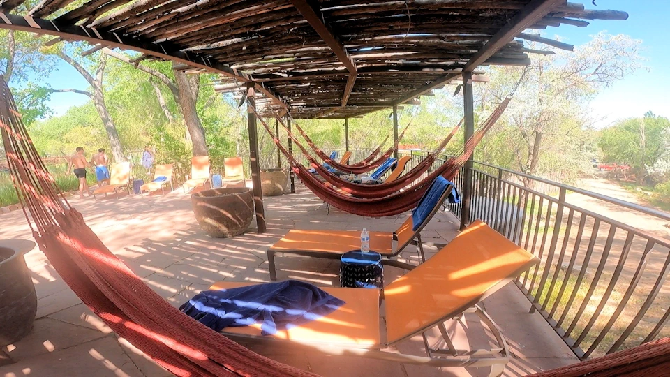 Ojo Spa & Resort: Hammock Relaxation Area